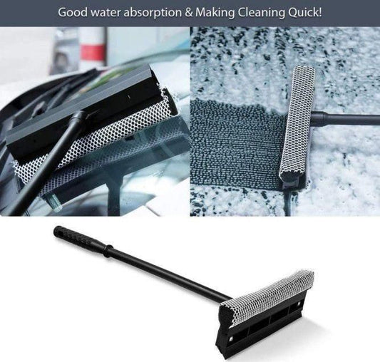 2 in 1 Squeegee and Sponge Cleaning Tool